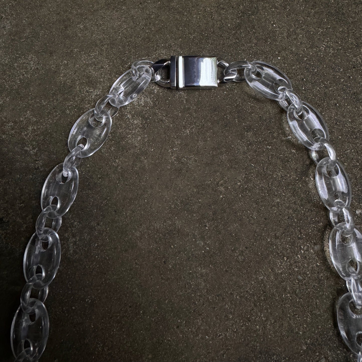 Clear Gucci Link Chain