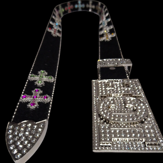 Multicoloured Cross belt