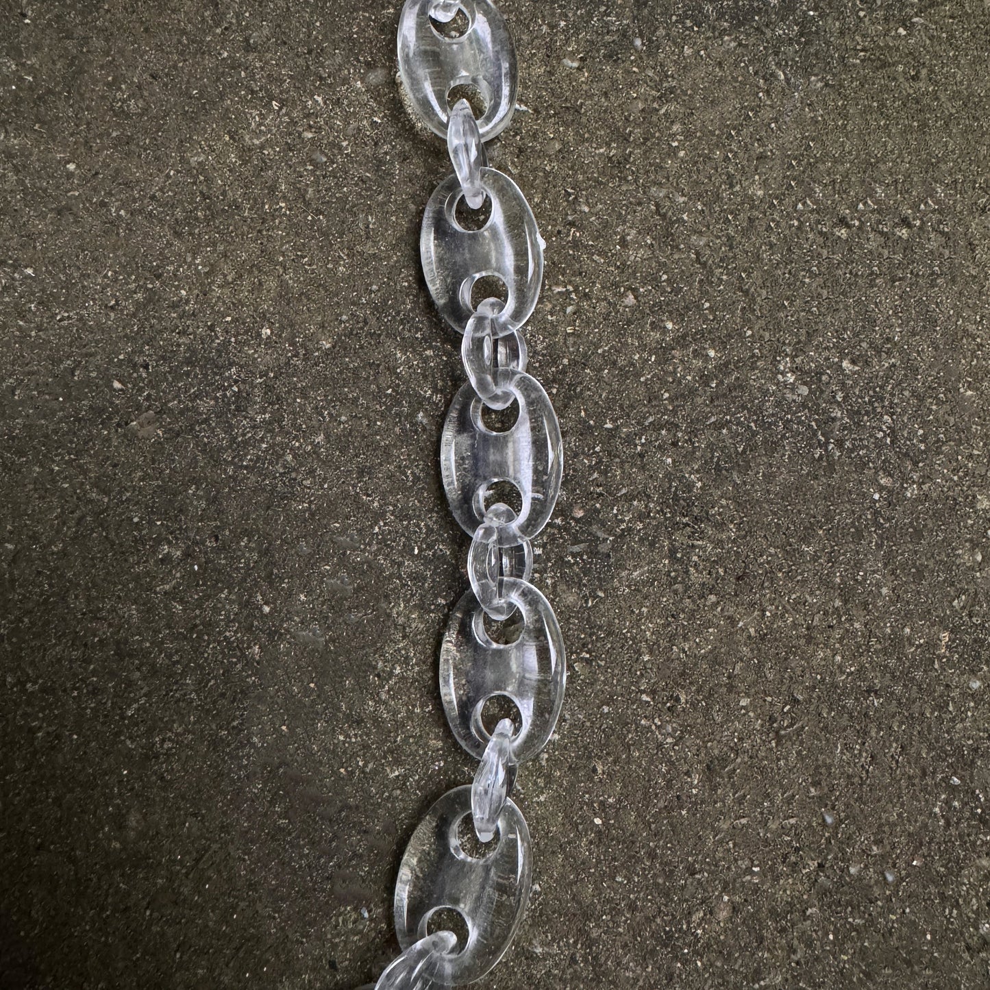 Clear Gucci Link Chain