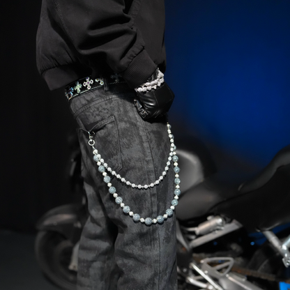 Frosted Galaxy Pocket Chain