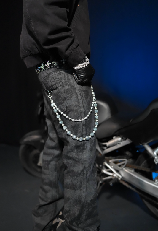 Frosted Galaxy Pocket Chain