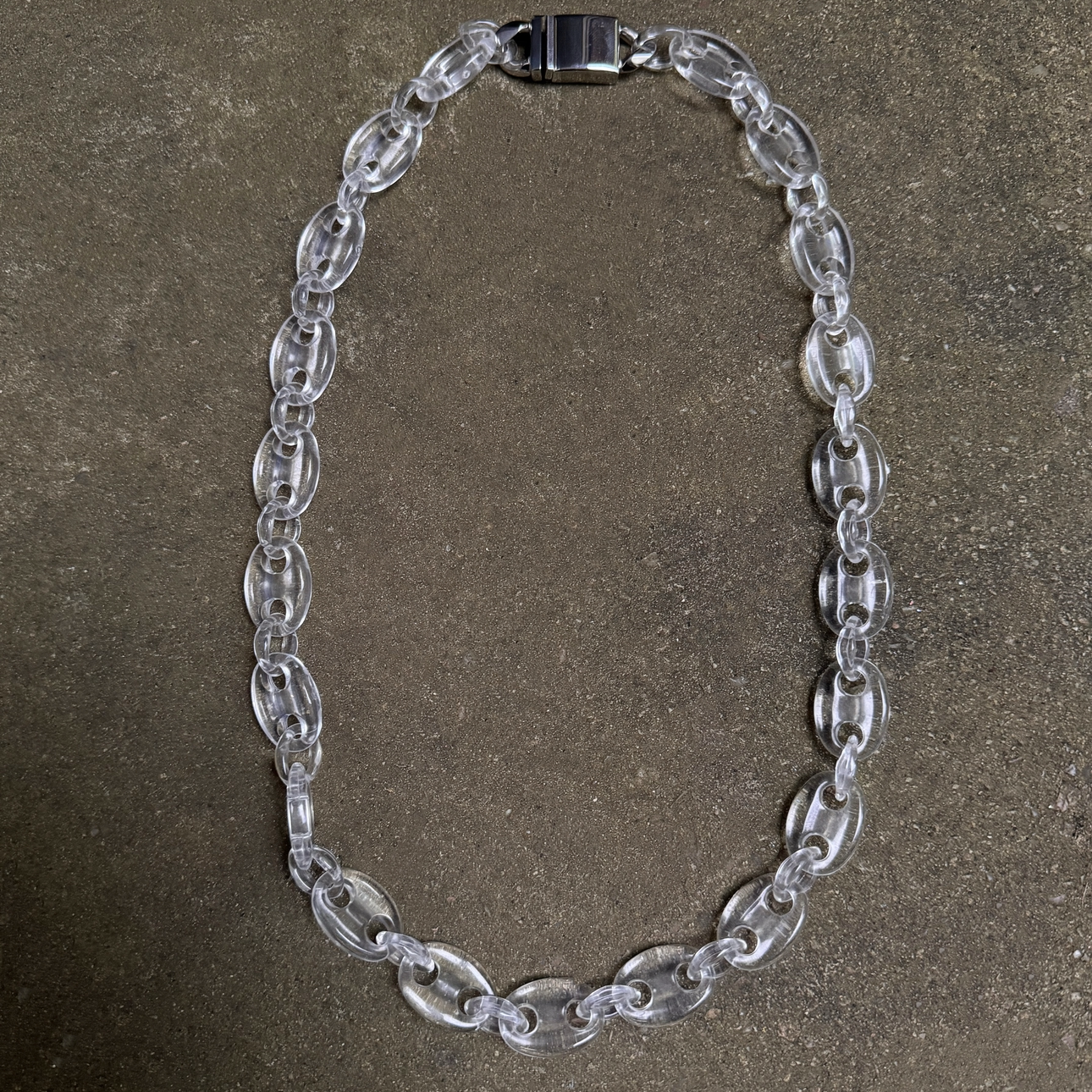 Clear Gucci Link Chain