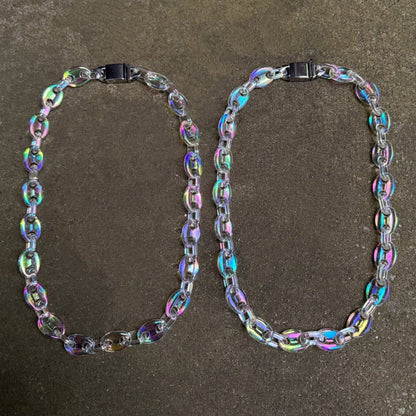 Iridescent Gucci Link Chain