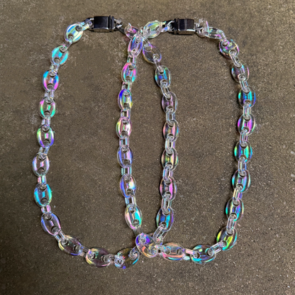 Iridescent Gucci Link Chain