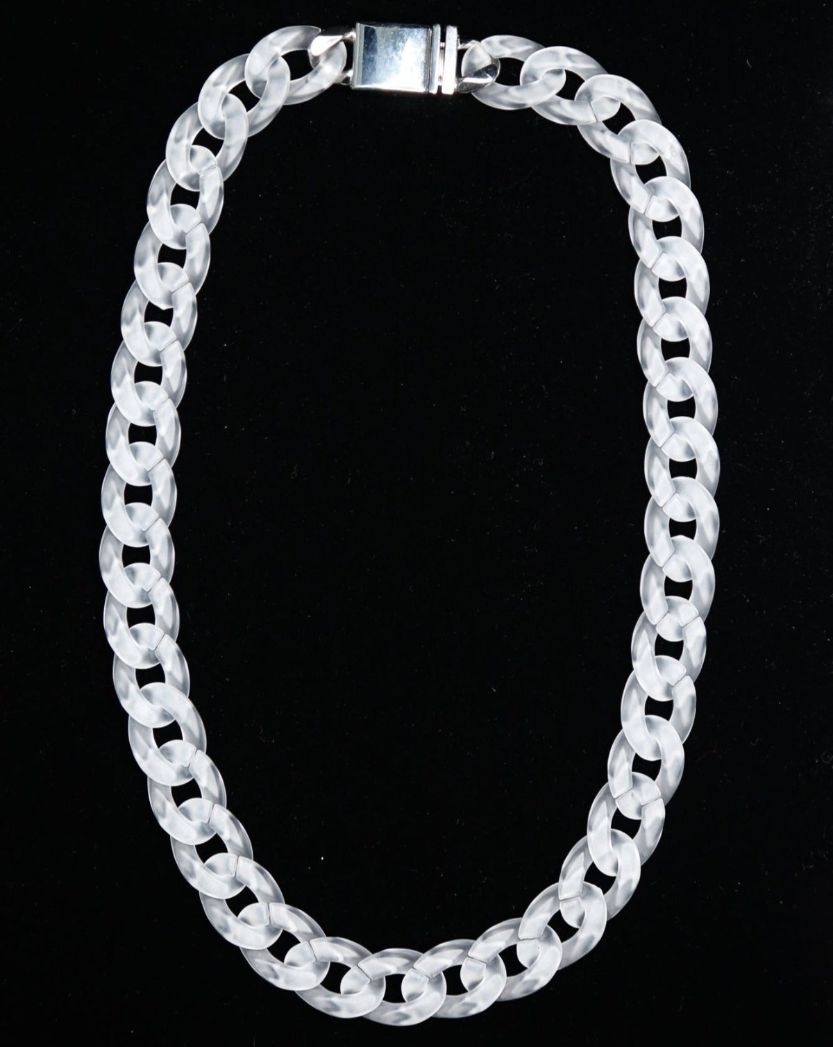 Frosted Cuban Link Chain