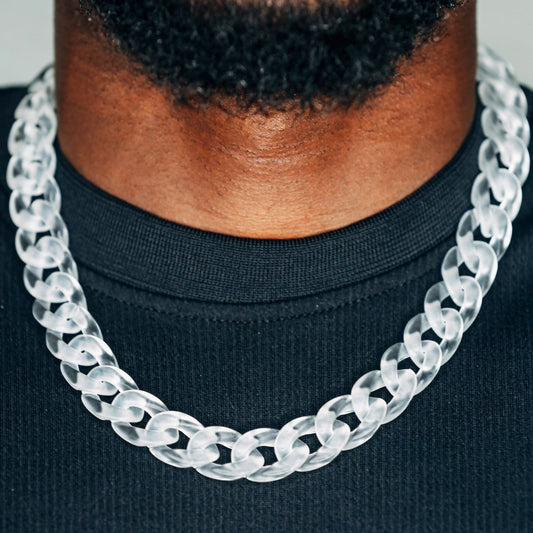 Frosted Cuban Link Chain